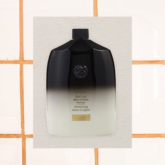 ⭐️ Brand New 1 Liter Oribe GOLD LUST REPAIR AND RESTORE SHAMPOO - Picture 2 of 5